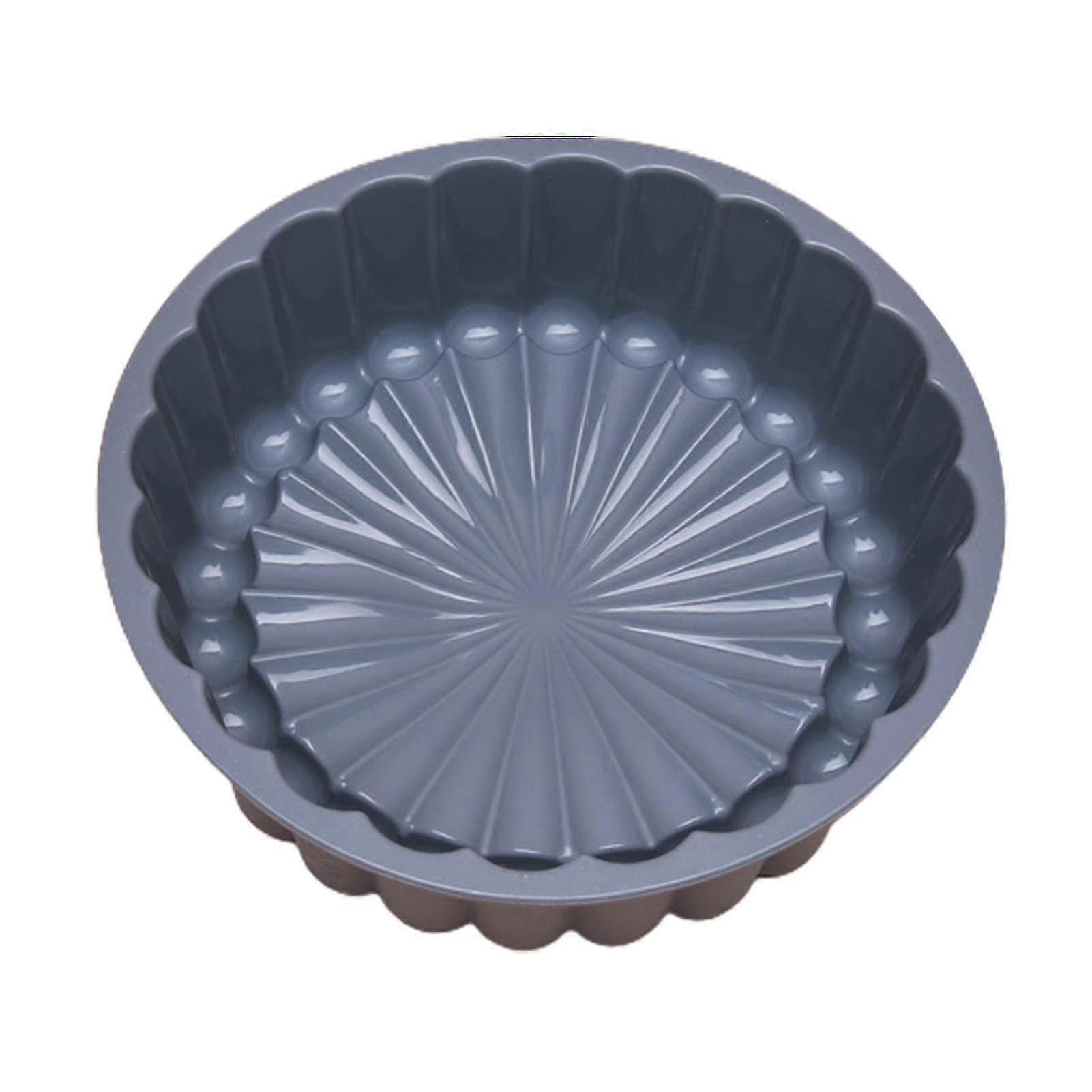 Silicone Round Cake Stencil Petal Shape Design Cake Flan Cake Tins For Baking_s
