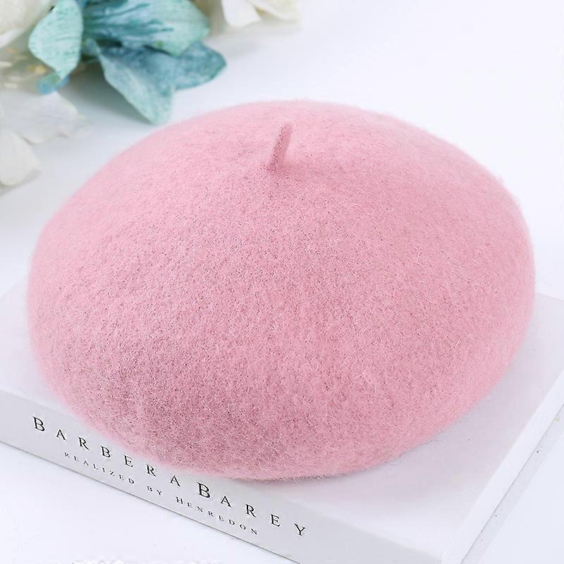 Breathable Wool Beret Hat for Winter Fall Season