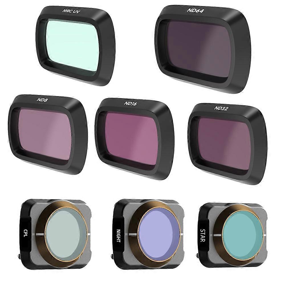 JSR 8 in 1 UV+CPL+ND+NIGHT+STAR Filter for DJI MAVIC Air 2