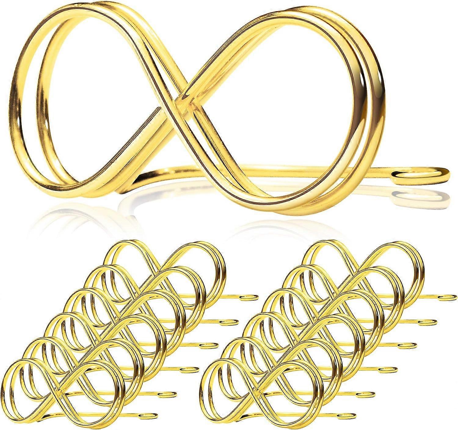 Table Number Holder Stands 12 Pack,Wedding Seating Labels Placecard Clips