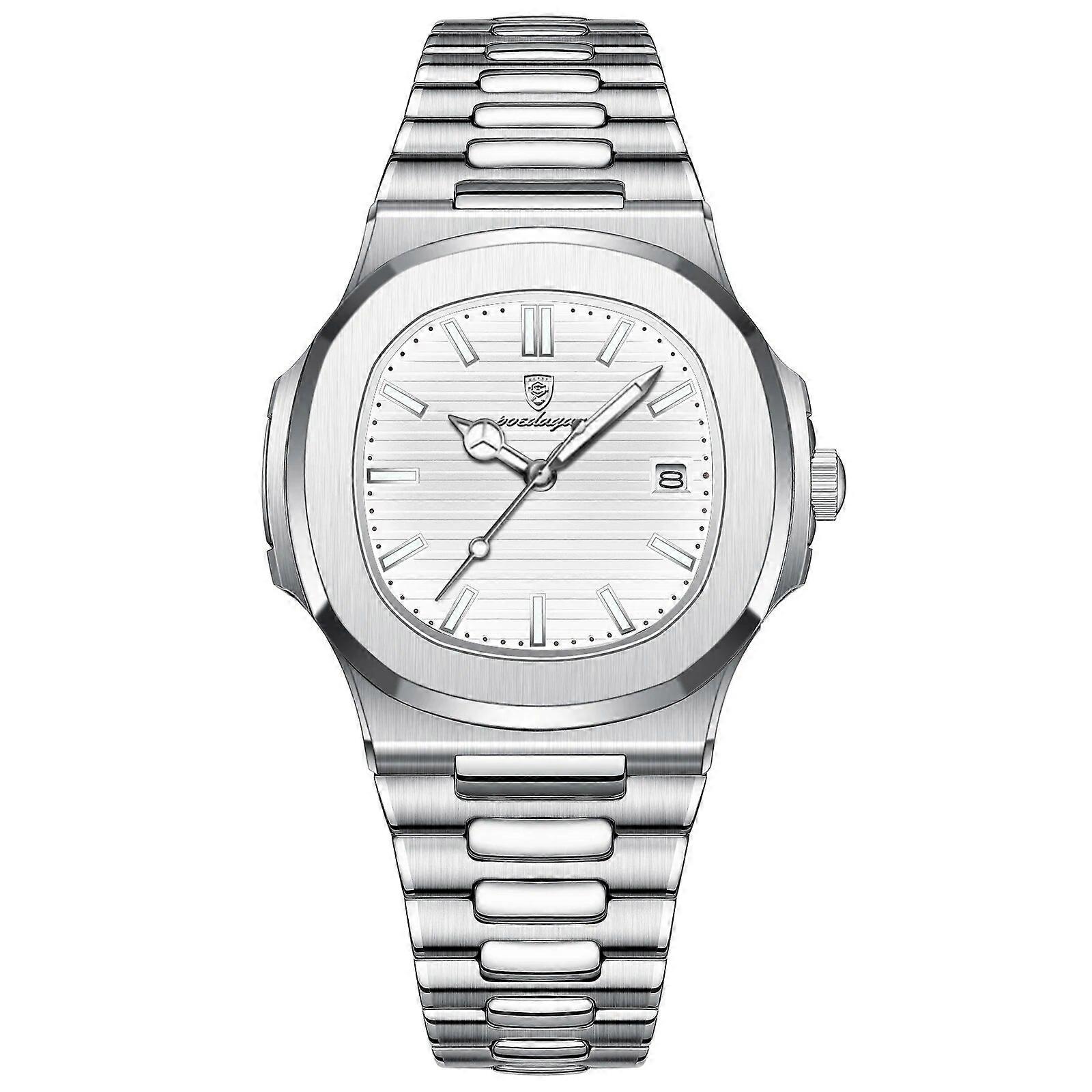 GORBEN Orologio Da Disegno Manga, Quarzo Minimalista Con Cinturino In Silicone Bianco, Stile Casual E Sportivo