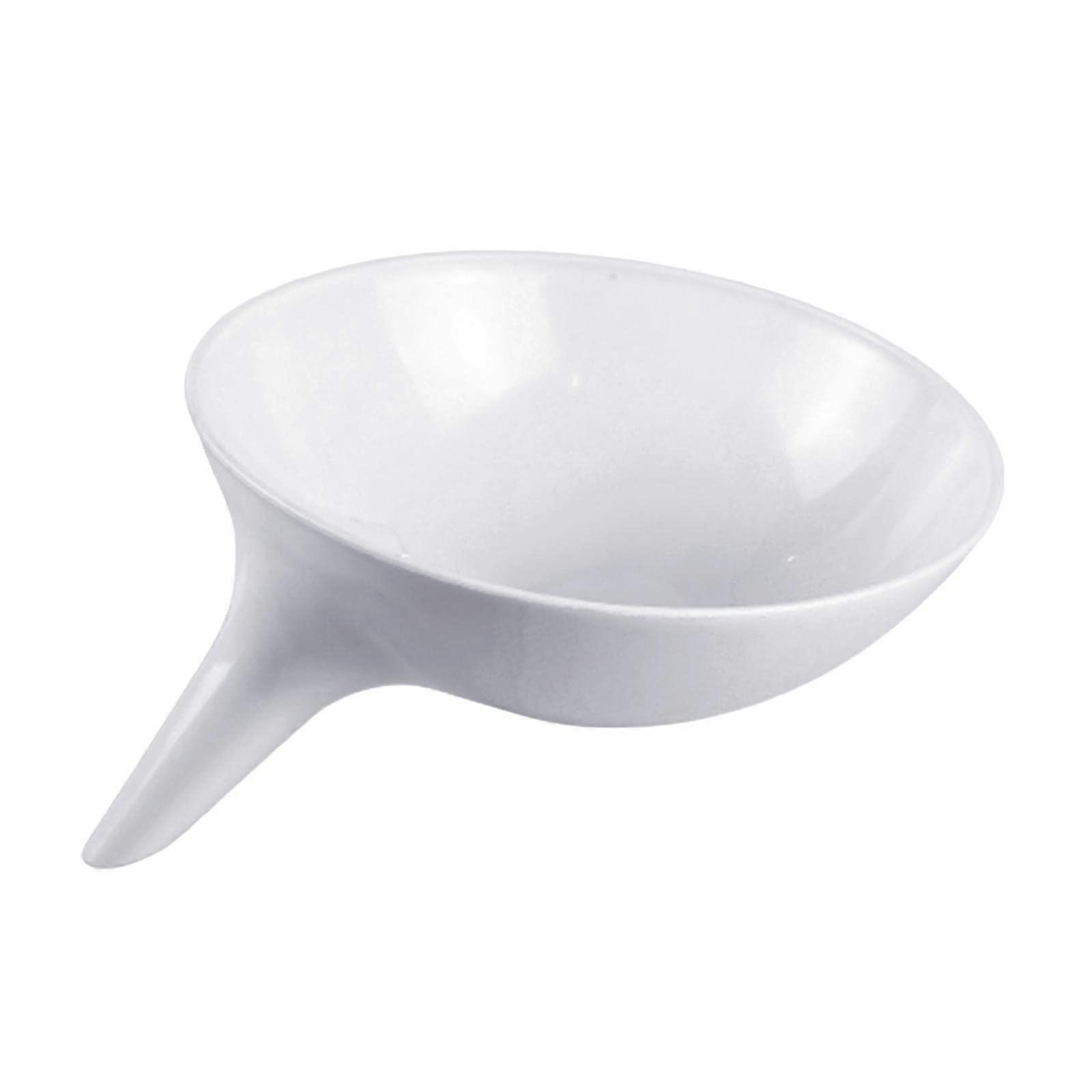 New Drain Bowl with Funnel Leftovers Food Colander Sink Drain Basket