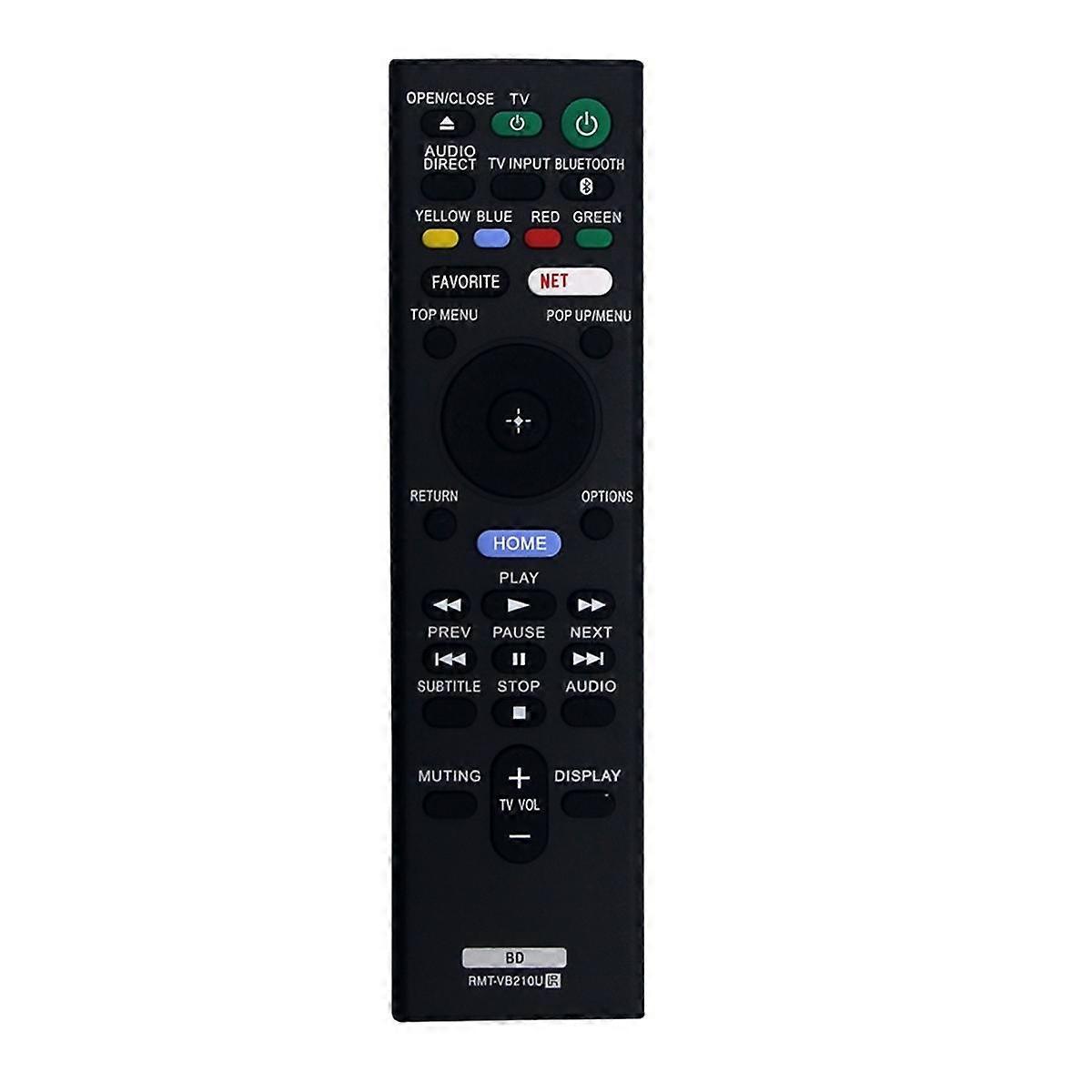 Replace -VB210U Remote Control -VB210U Blu-Ray BD Player Remote Control
