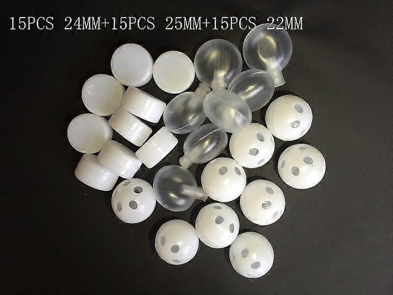 45kpl sekoitus ja ottelu Lemmikkikoira / kissa Vauvan vinkujat Rattle Ball Noise Maker Insertti koiran lelu koiran tarvikkeet