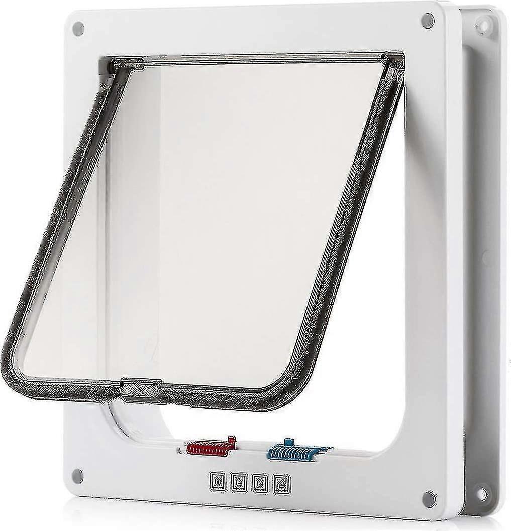 Cat Door Suitable For Window & Wall, Weatherproof Pet Door