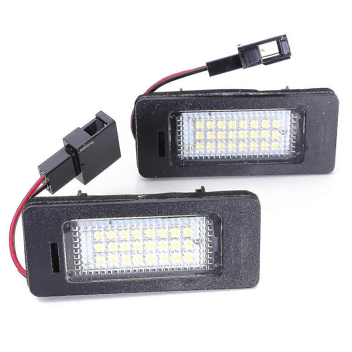 2x Nummernschild LED-Lichtlampe für A4 A5 Q5 S5 08-13 Fehlerfrei