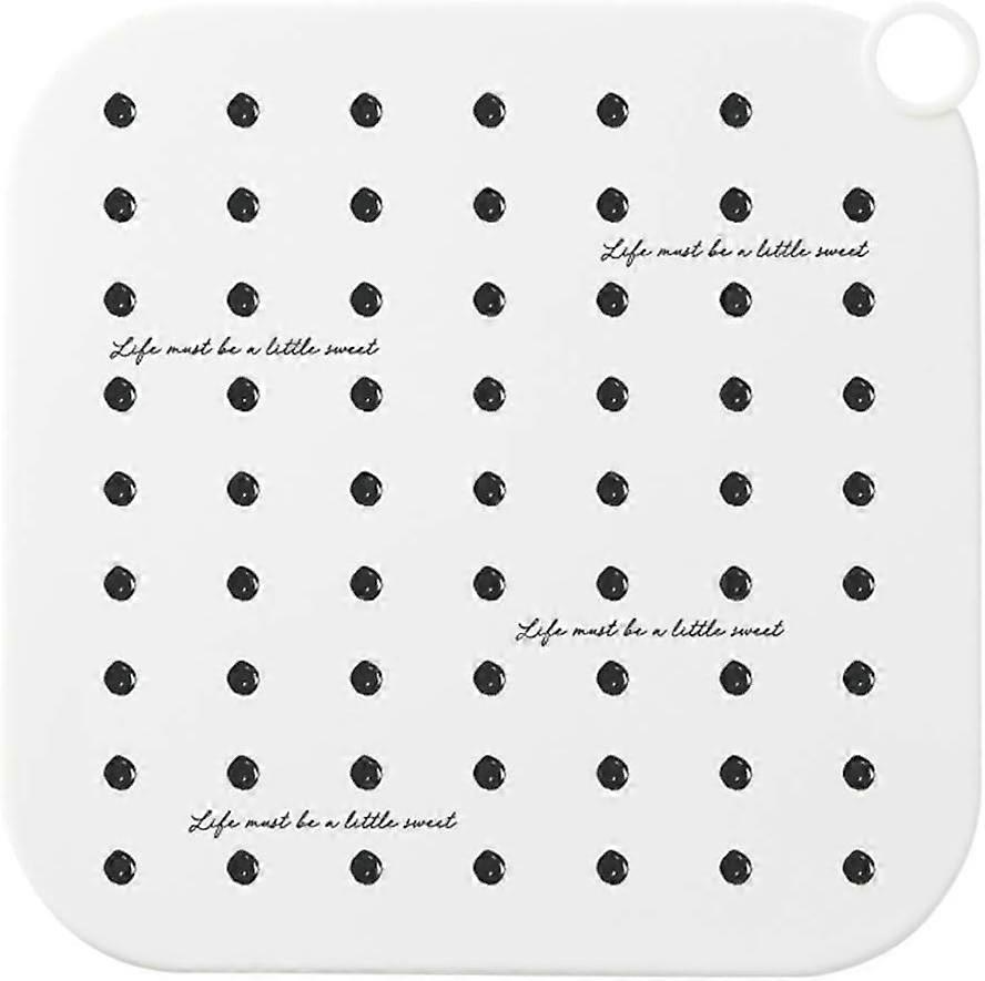 Square Drain Plug, Silicone Smell Proof, for Kitchen Sink and Bathroom(1PCS)