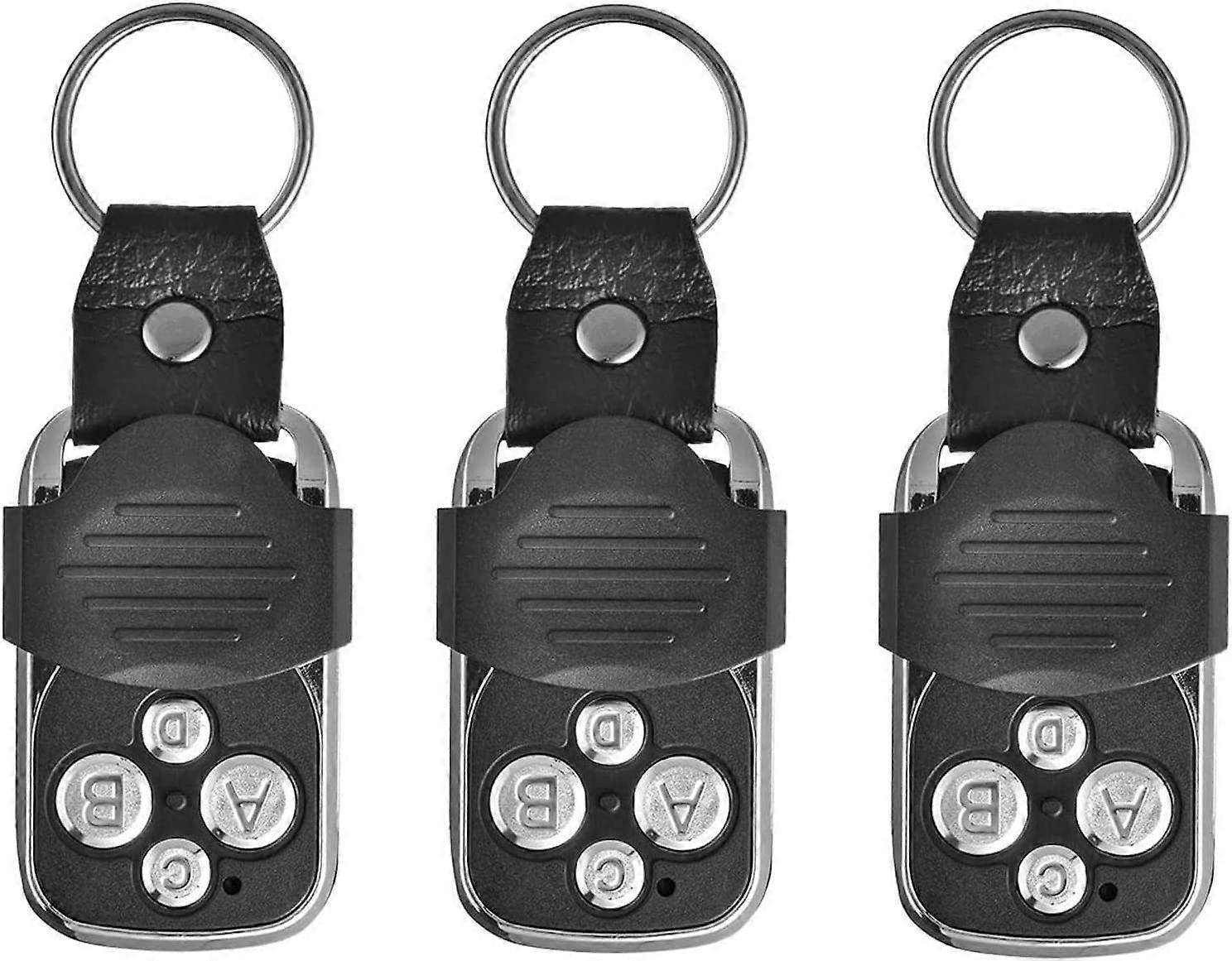 Remote Control [3pcs], Electric Remote,270-433.92MHz with 4 Duplicate Buttons