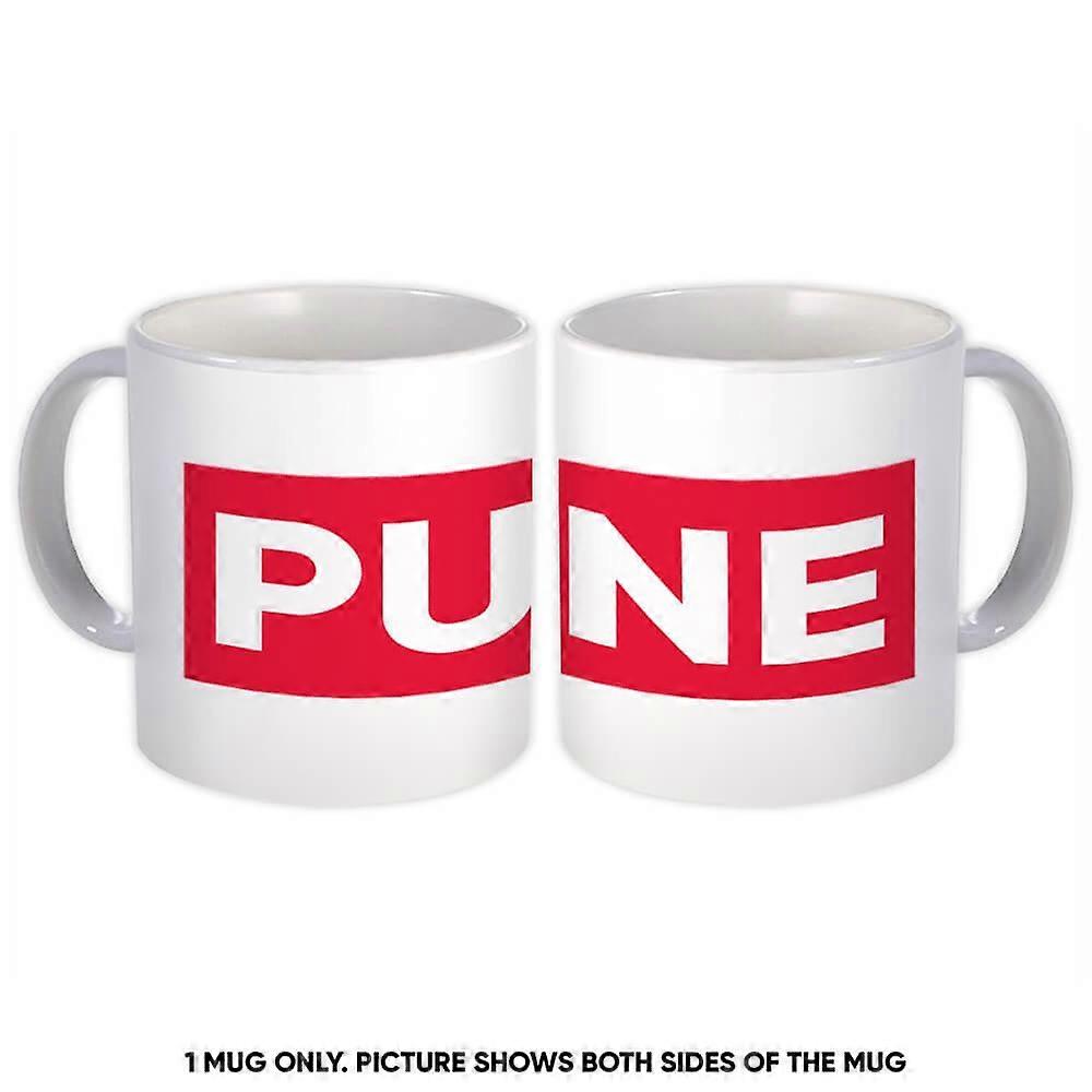 Gift Mug: Pune India Red