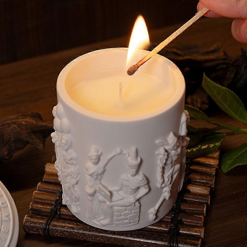 Velas en relieve INF Madera de agar y oud