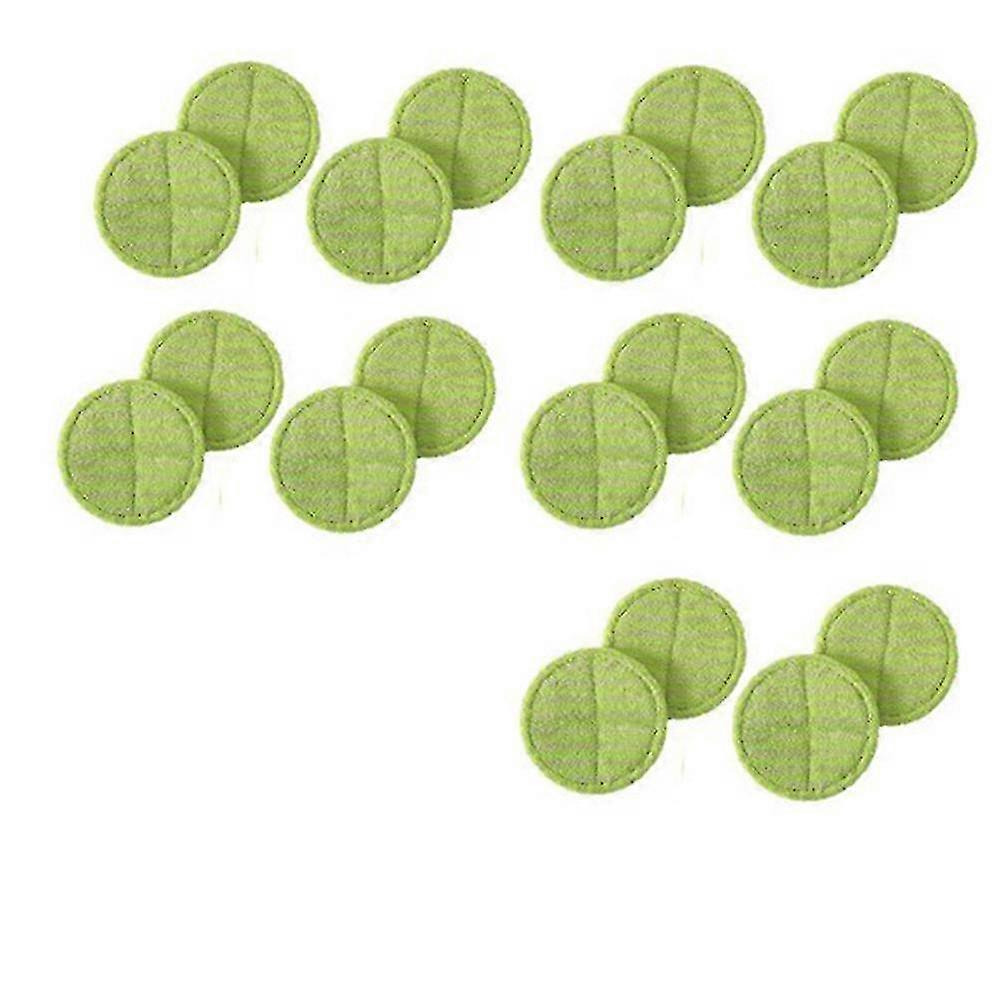 20 Pcs Replacement Pad For Cordless Electric Mop Sweeper Wireless Electric Mop Replacement Scrubber