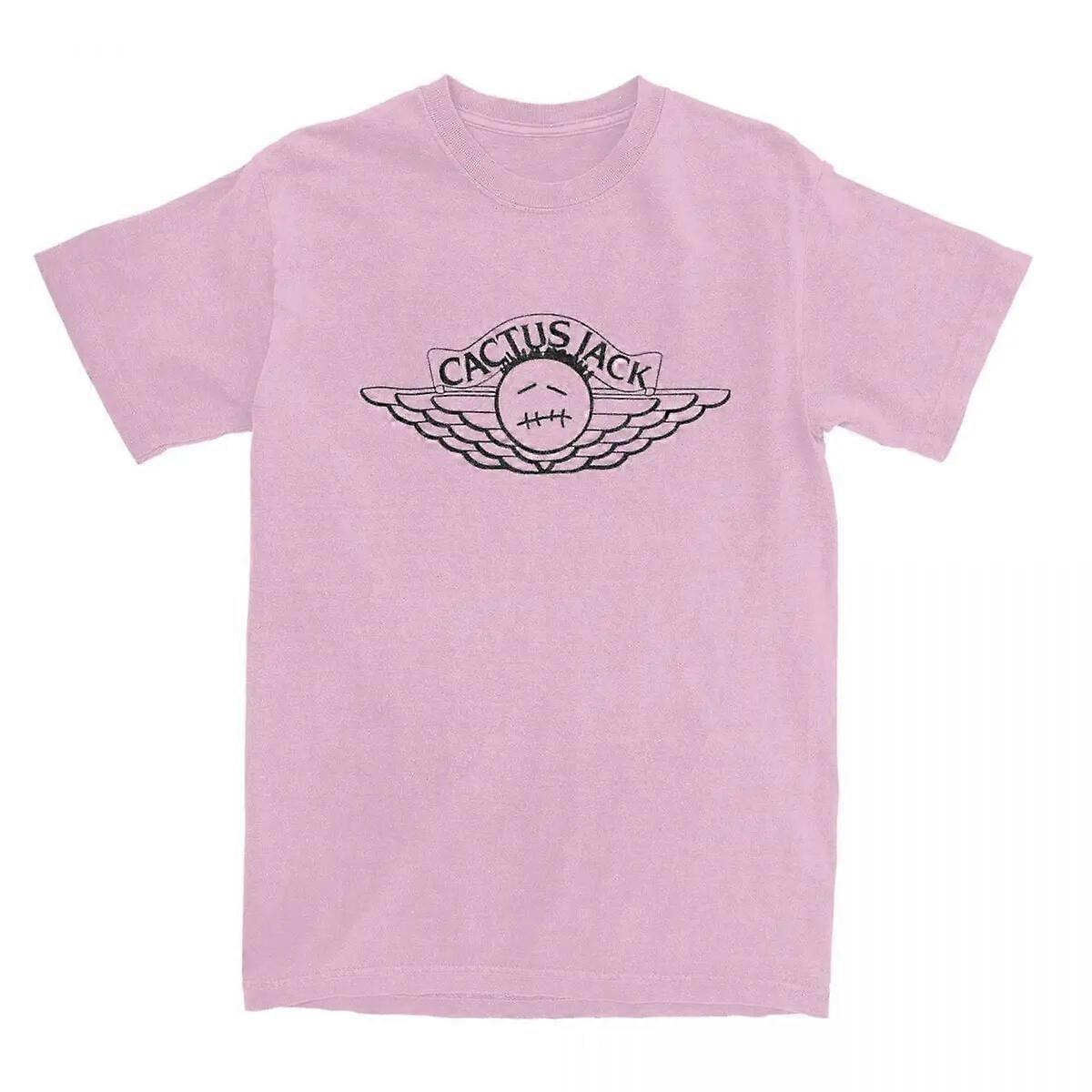 Personaliesd Κάκτος Jack Travis Scott Λογότυπο για άνδρες Γυναίκες Vintage Tees Κοντό μανίκι O λαιμός καθαρό βαμβάκι Γραφικά ρούχα εκτύπωσης