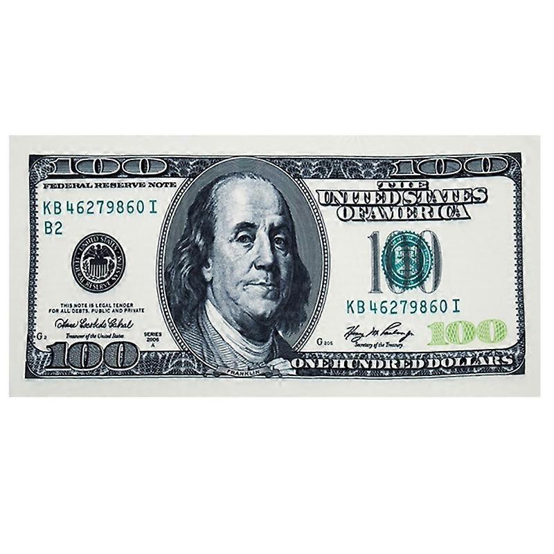 Money 100-Dollar Bill Print Swimming Quick Dry Blanket Large Soft Beach Towel JIKAIX