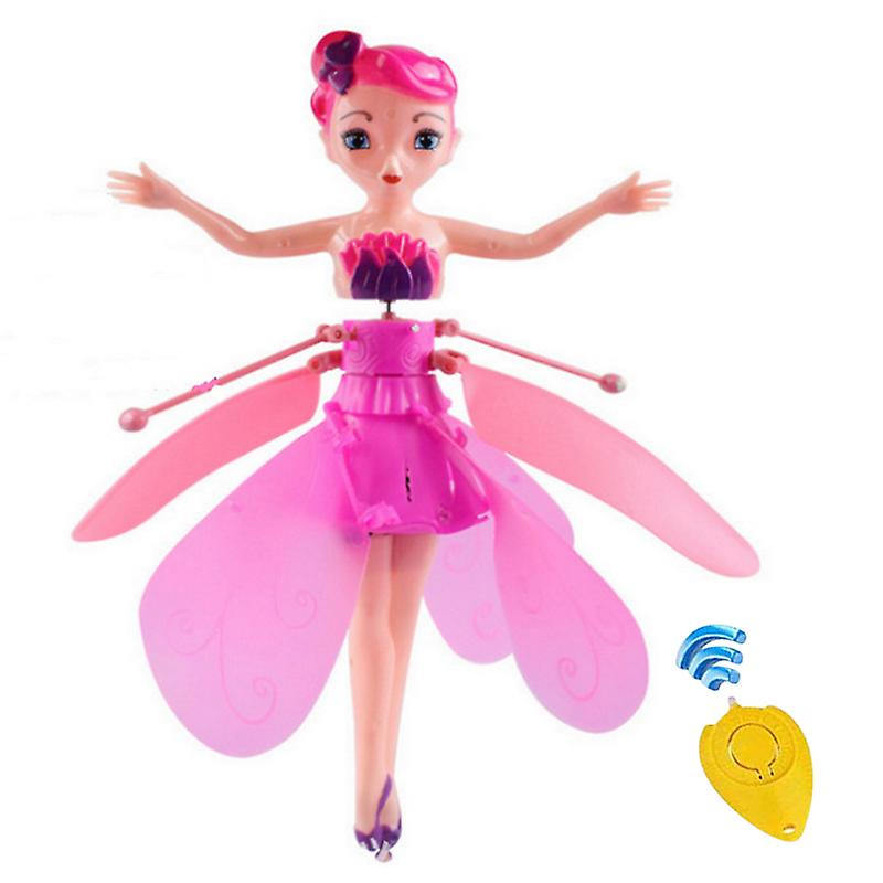 Flying Fairy Girls Toy Magical Wing Infrared Induction Control Child Toy Flying Princess Doll