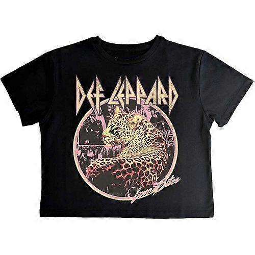 Def Leppard Womens/Ladies Love Bites Crop Top