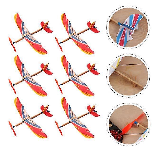 Airplane Model Children DIY Plaything Kids Toys Handmade Glider Planes Aeroplane Rc plane