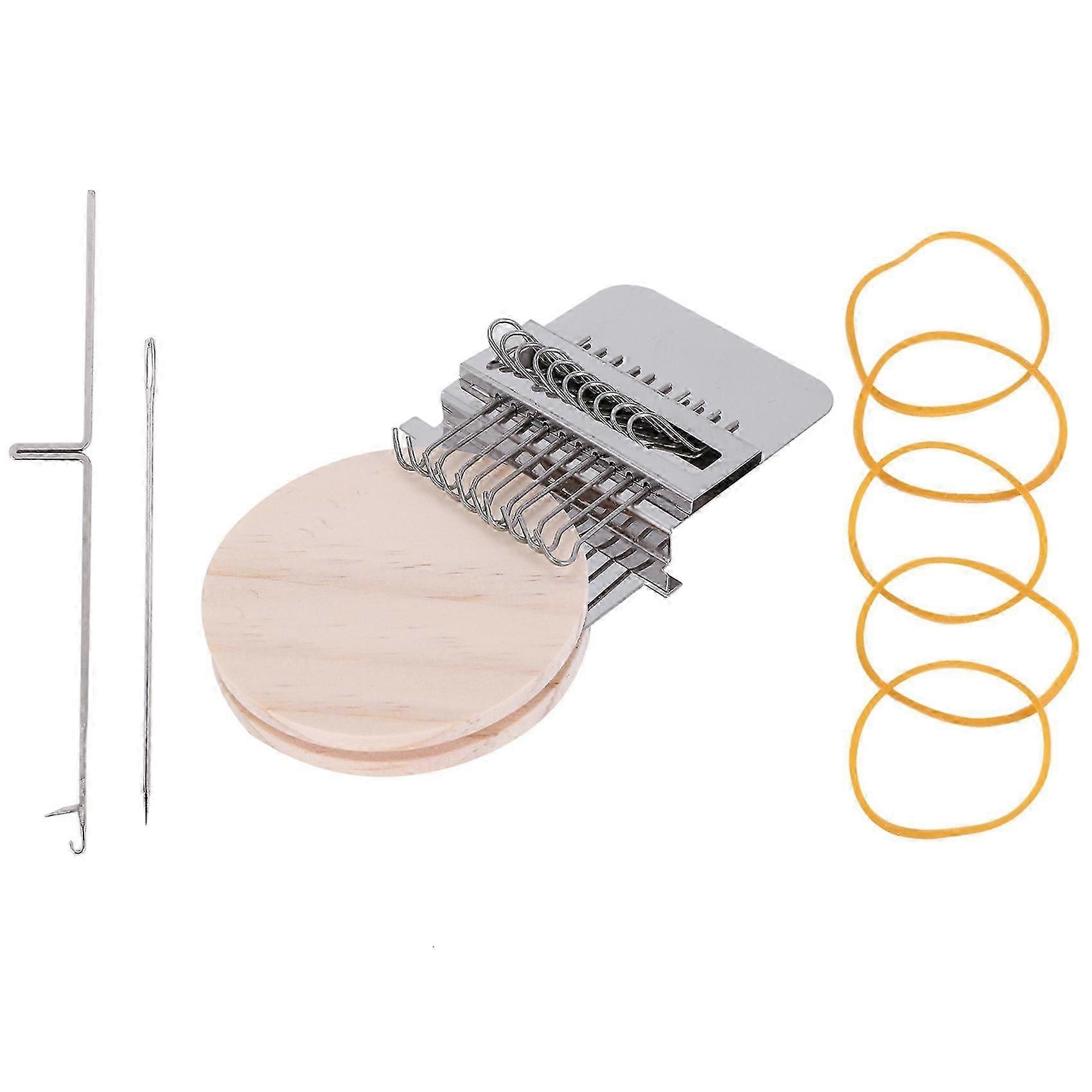 Knitting Small Loom, Wooden Home Patching Machine For Beginners, Diy Art Tools, Suitable For Socks
