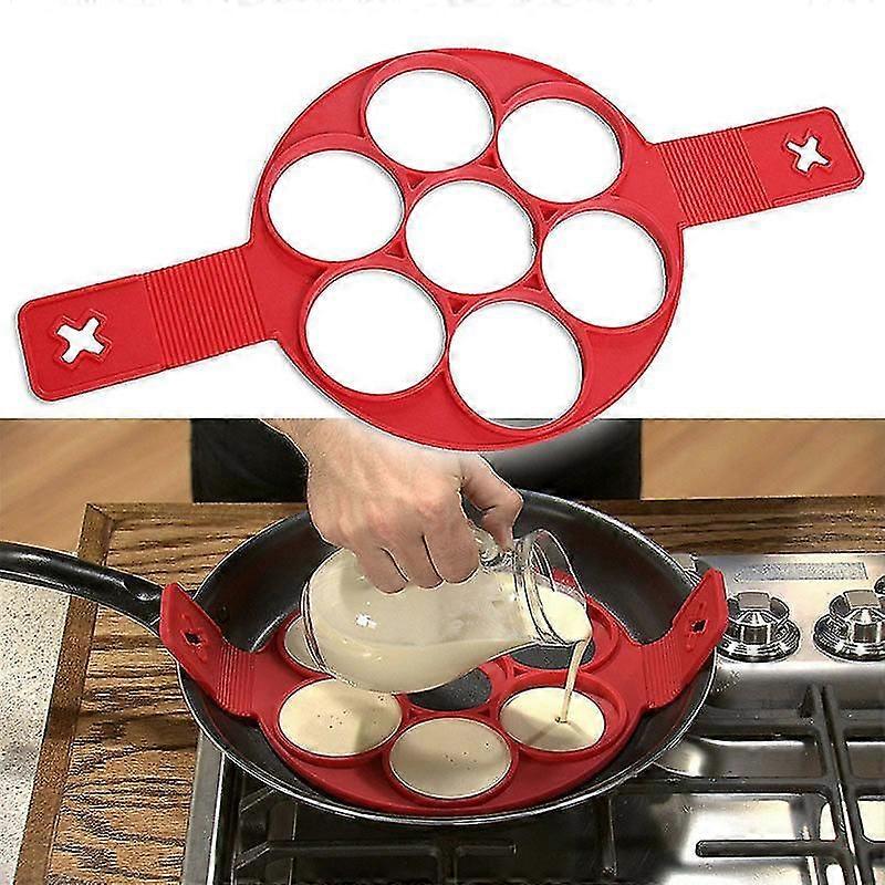 Nonsti Pancake Cooking Tool Egg Ring Maker Cheese Egg Cooker Pan Flip Egg Mold