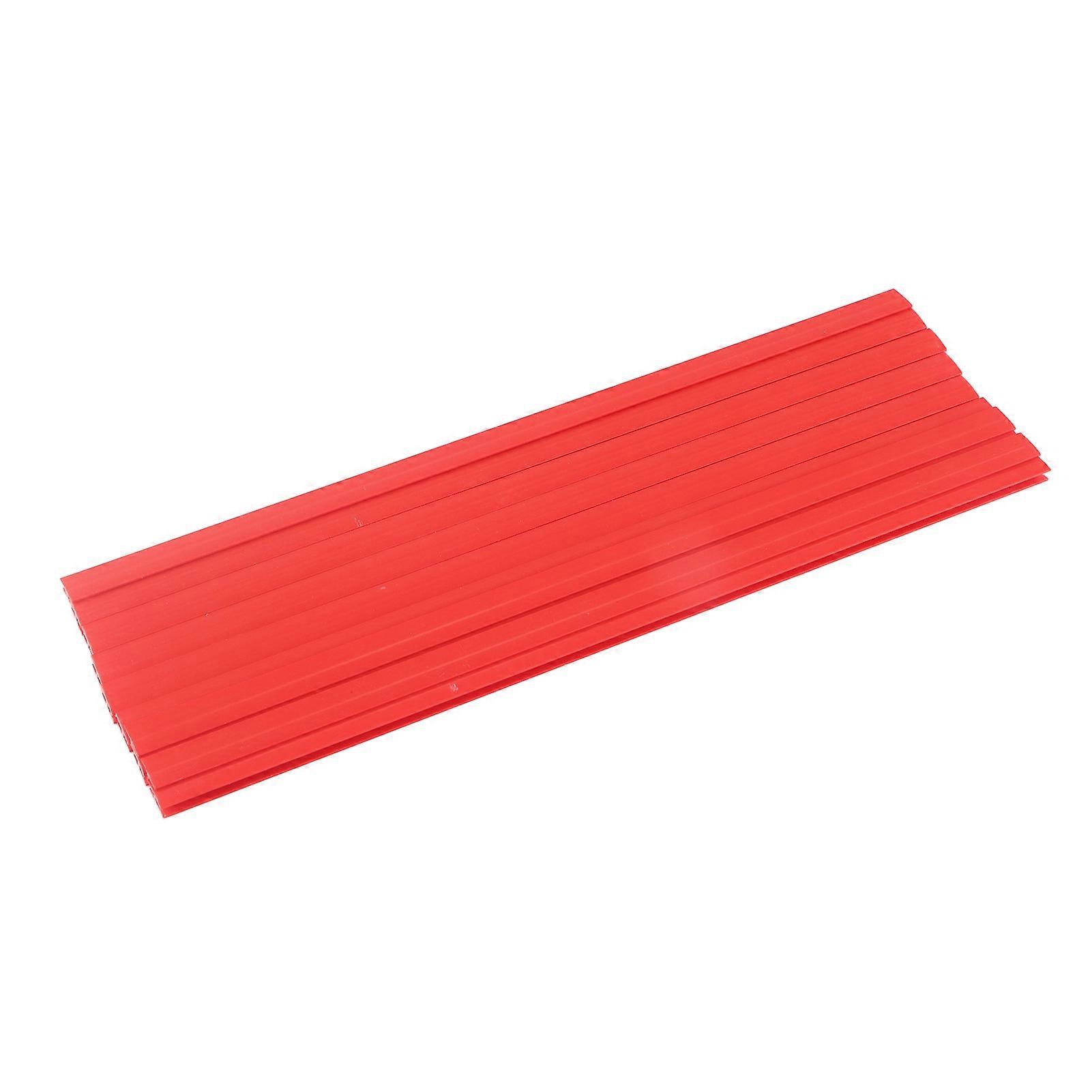 Wall-Mounted Red PVC Coffee Capsule Holder Space-Saving Rack