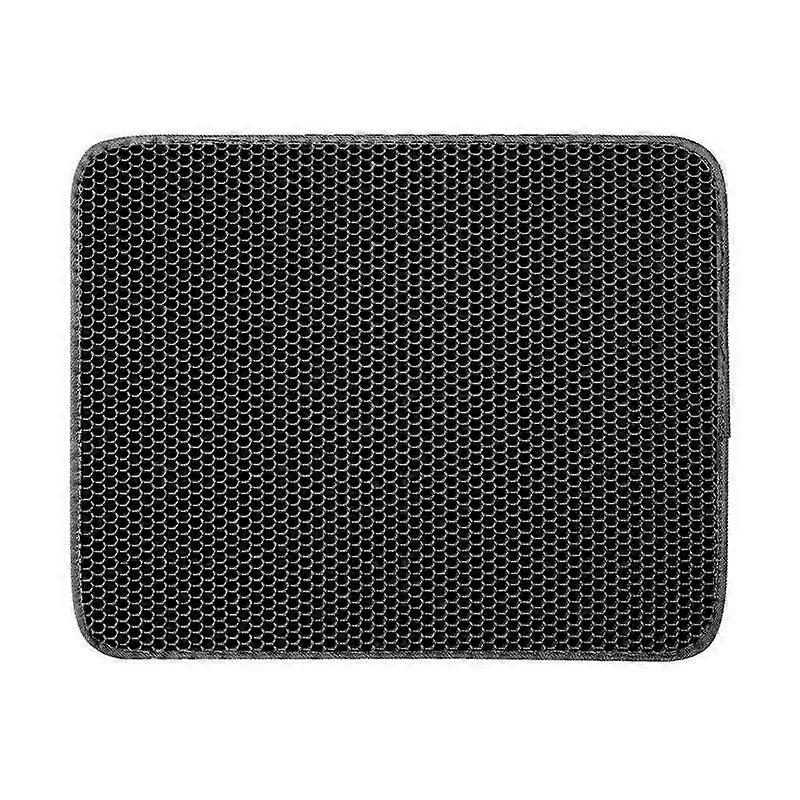 Cat Litter Mat Foldable Double Layer Waterproof Honeycomb Shape