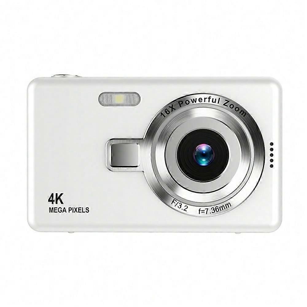 48Mp 4k Face Detection Digital Camera With 16x Zoom And Rechargeable Battery