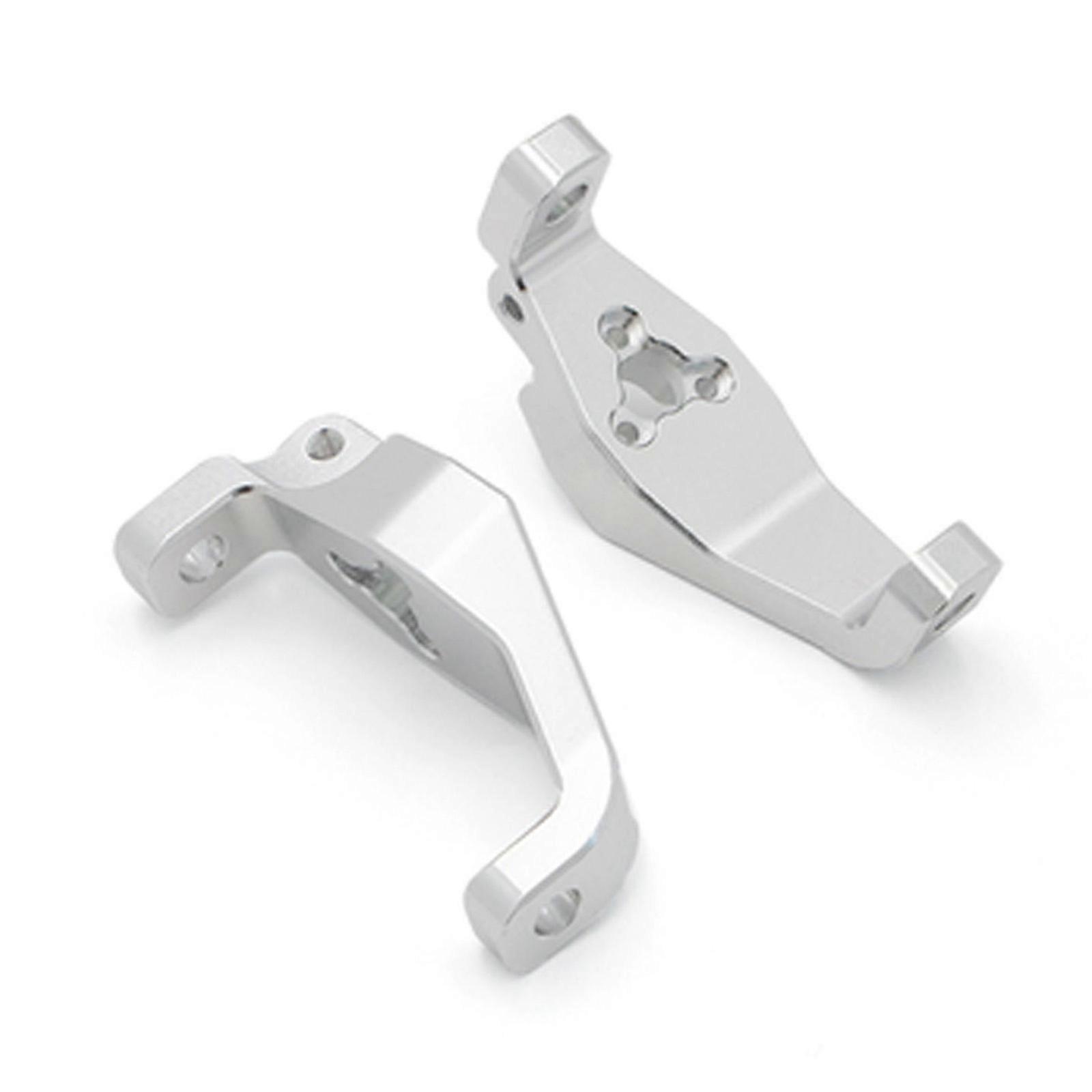 Aluminum Alloy Front C Hubs Caster Mount for Gen8 RC Crawler C Hub for Carrier Block DIY Assembly Upgrade Part Silver
