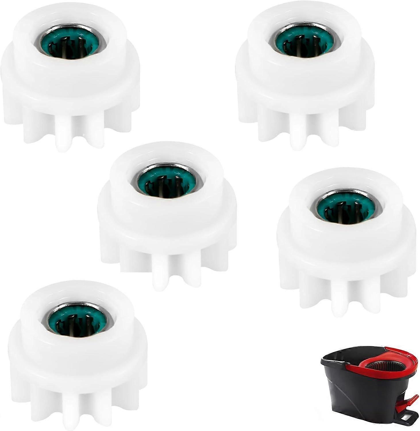 5-piece spare part kit for Spin Mop, compatible with rotating mops  Easy assembly