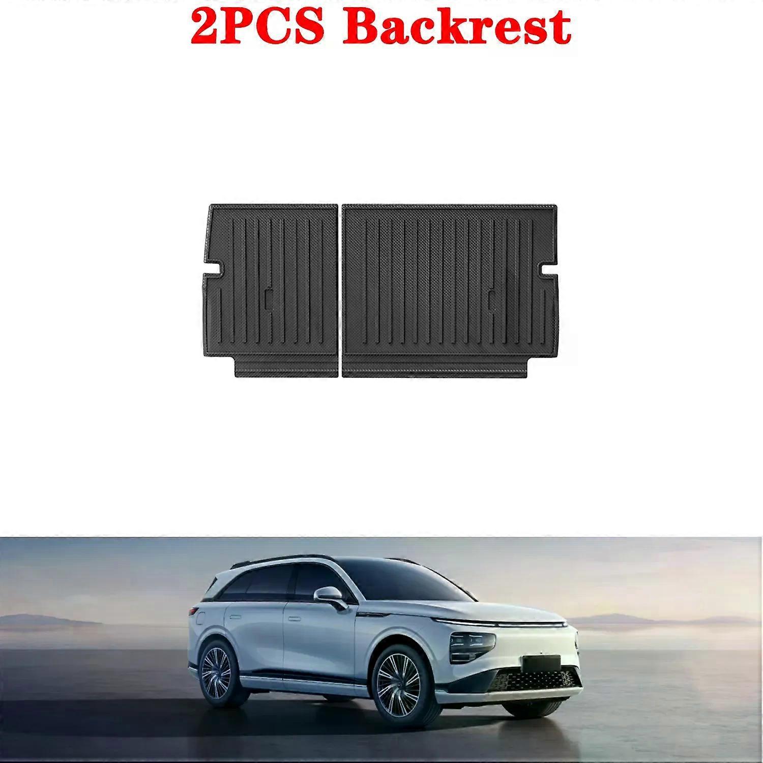 For Xpeng G9 2022-2024 TPE Floor Mats and Cargo Liner, All Weather Floor Liners Trunk Mat TPE Heavy Duty Waterproof Pad