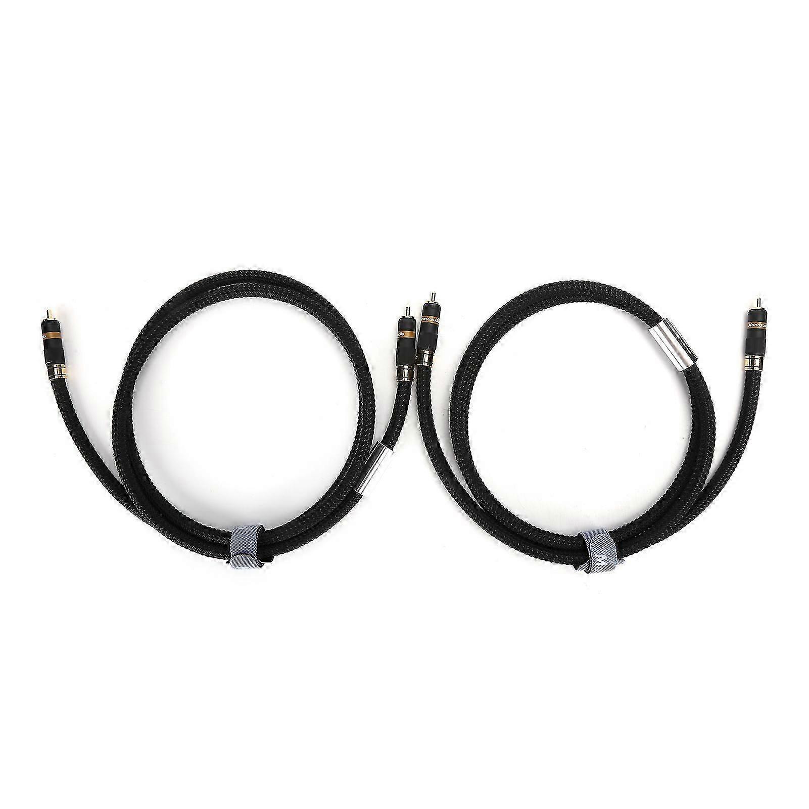 A202r 5n Multiple Ofc Copper Silver Plated Hifi Rca Signal Cable Audio Interconnect Cable1 M