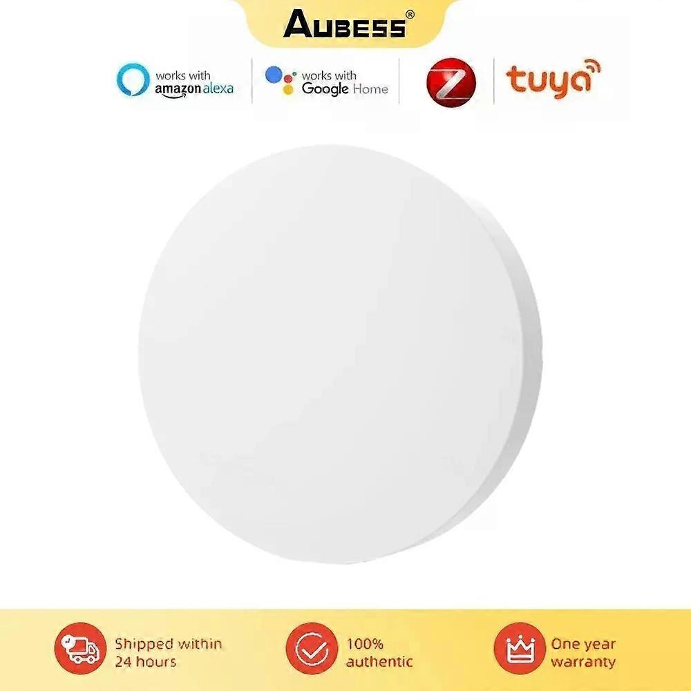 Tuya ZigBee 3.0 Scene Switch Mini Round Push Button Smart Home APP Control  Intelligent Linkage With Tuya Devices