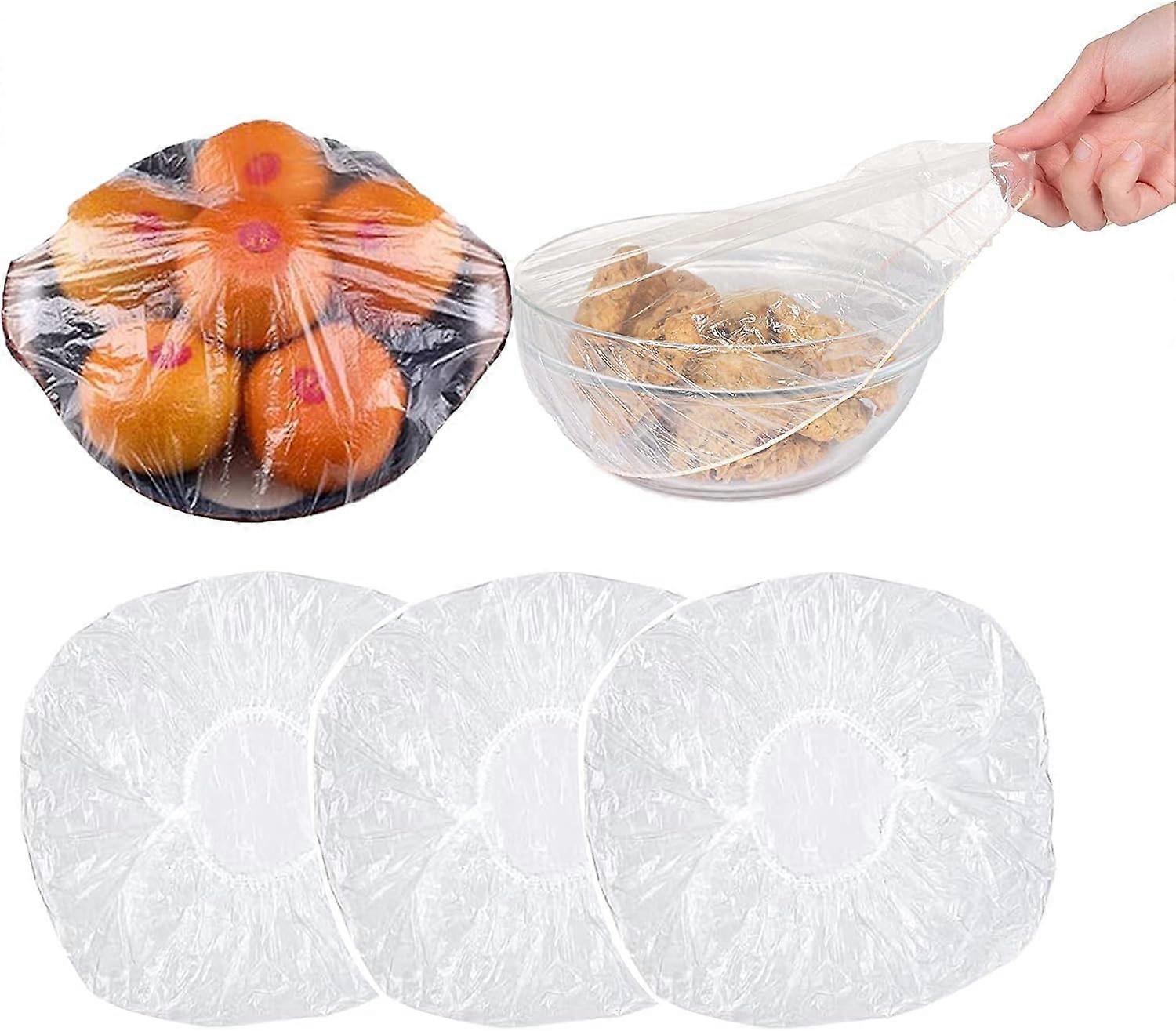 Fresh Keeping Bowl Covers, Plastic, Elastic, Stretch for Leftovers