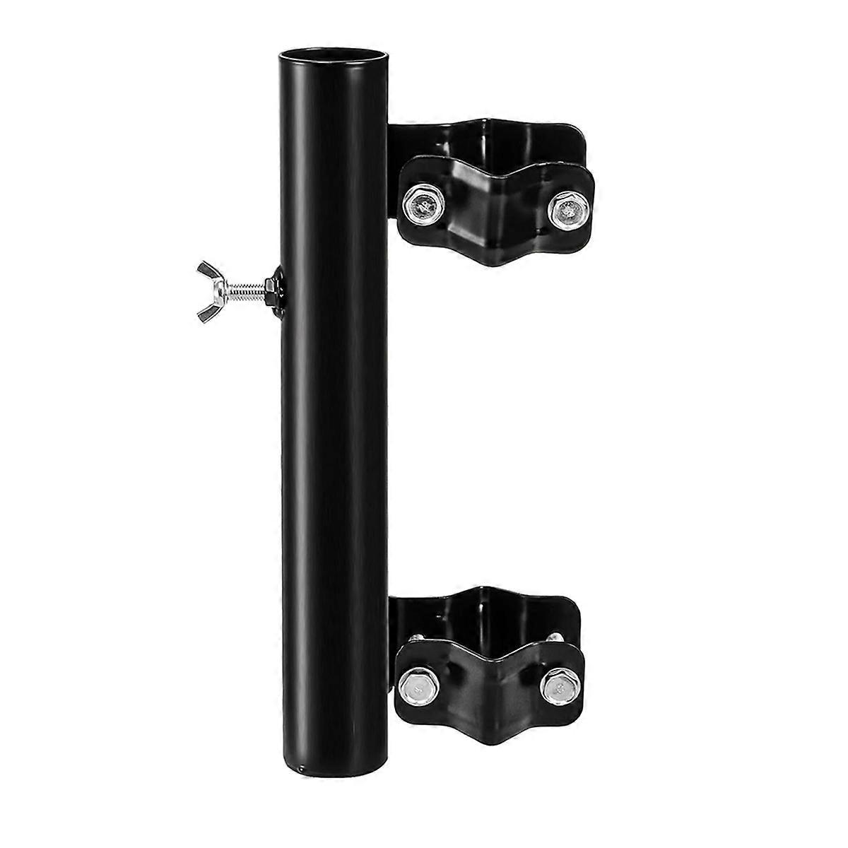 RV Ladder Mounted Flagpole Holder, RV , Flag Pole for Travel Trailer, Compatible with RV Ladder Rai