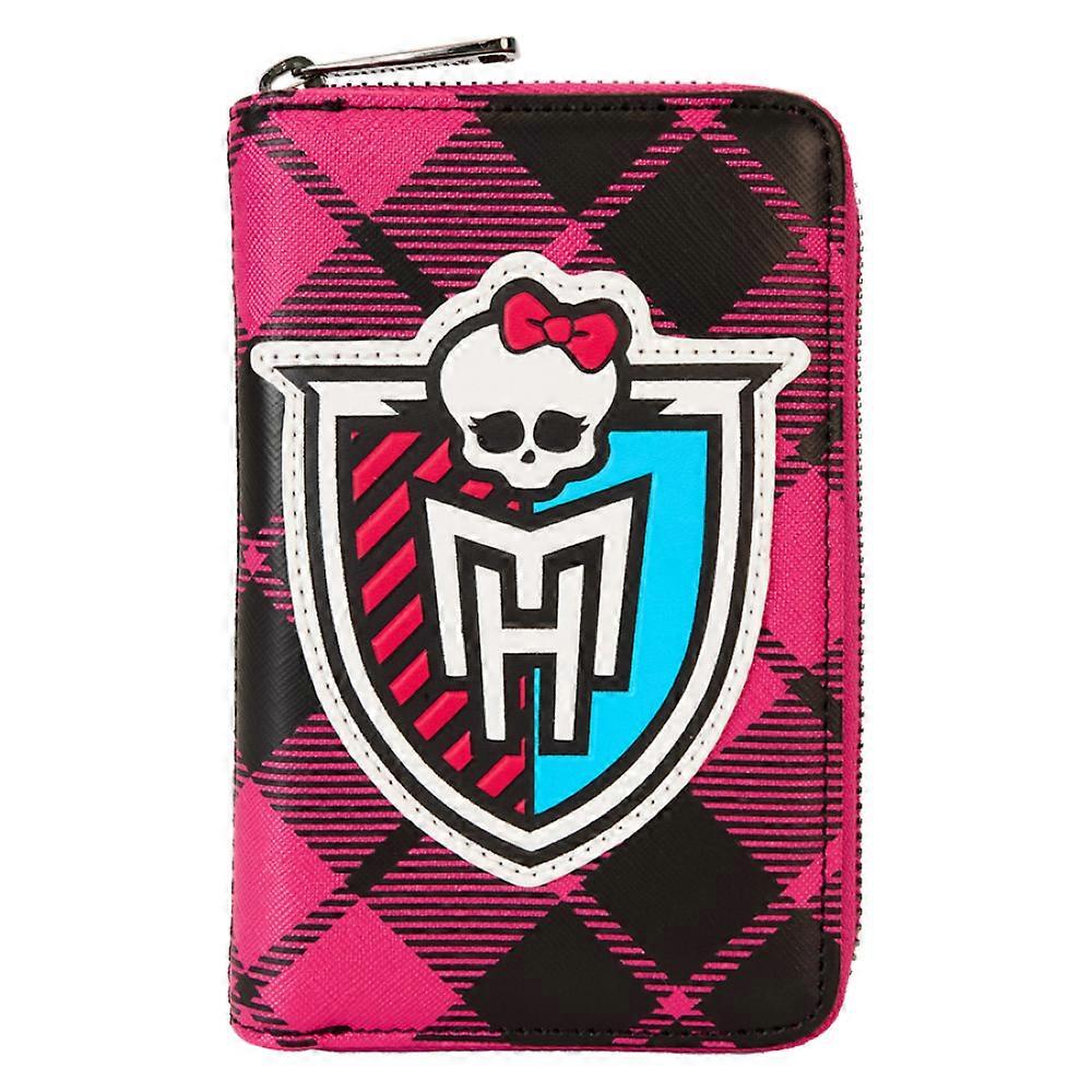 Loungefly Monster High Crest Zip Wallet