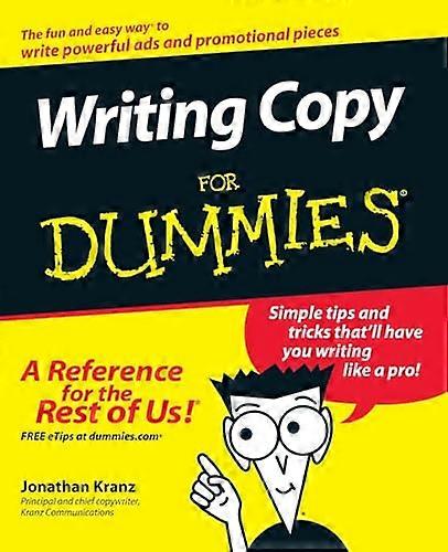Writing Copy For Dummies