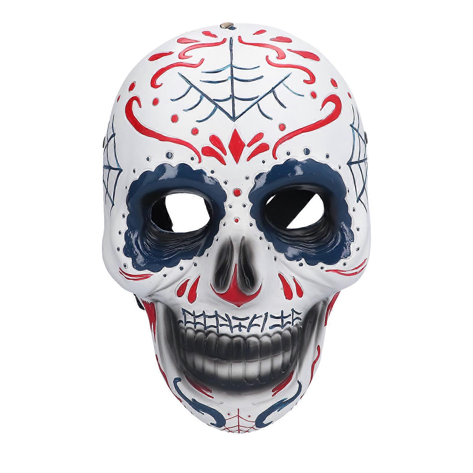 Resin Skull Shape Mask Unique Unisex Halloween Cosplay Face Mask Material Resin Skull Style For Adults