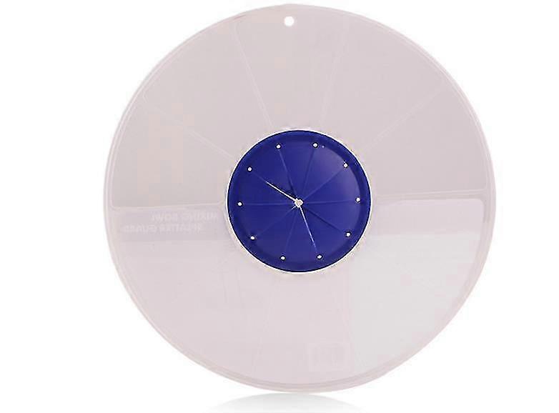 غطاء وعاء مضرب البيض كعكة العجين الخبز البلاستيك القابلة لإعادة الاستخدام البيض خلاط مقاوم للرش