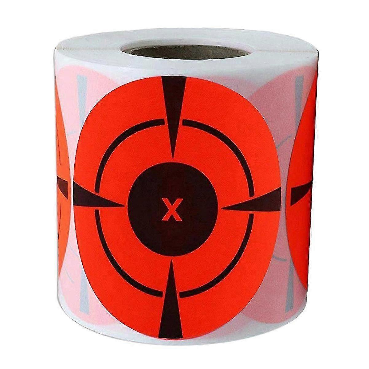 Target Stickers (Qty 125Pcs 3 inch) Self Adhesive Targets for Hunting Targets js