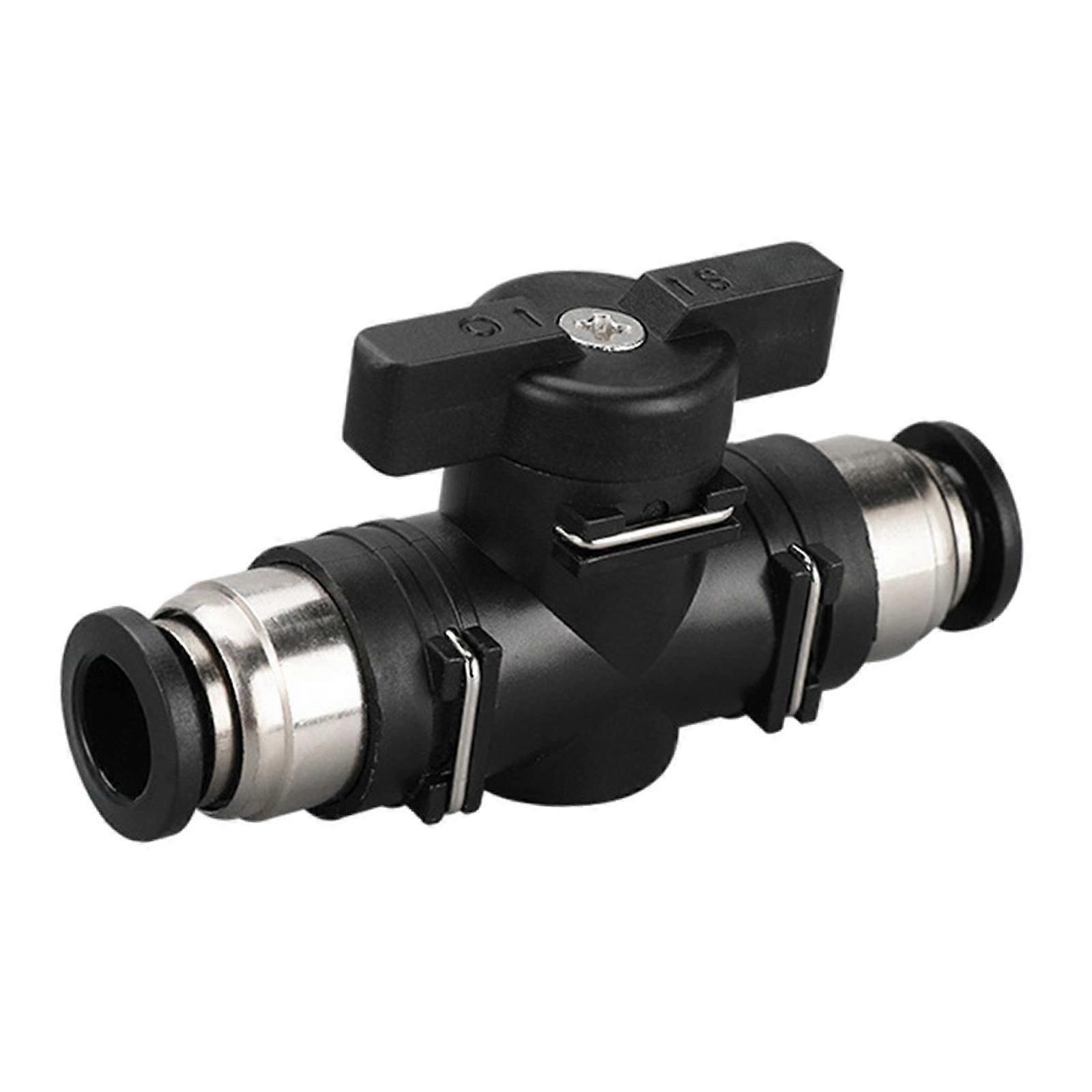 Pneumatic Ball Valve, Push to Connect Fittings Ball Valve, PVC Air Flow Control