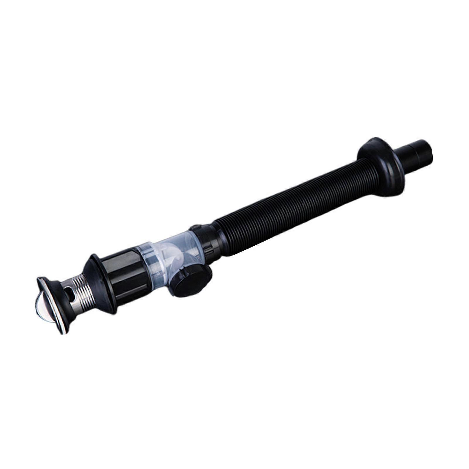 Sink Drain Pipe Sink Sewer Pipe Flexible Expandable Easy to Install Single Tank