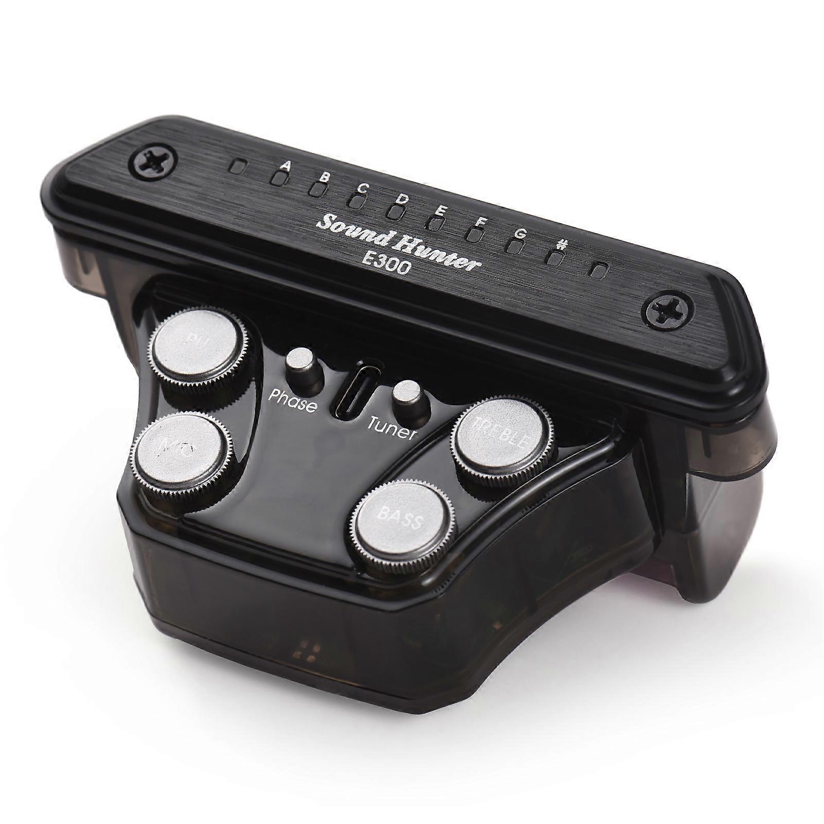 Akustisk Gitarr Pickup Brusreducering High Fidelity Icke Stansning Gitarr Soundhole Pickup Gitarr Instrument Tillbehör