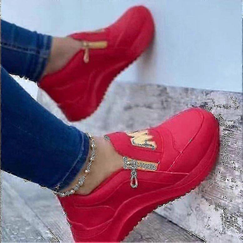 Ladies Zipper Sneakers, Women Sneakers