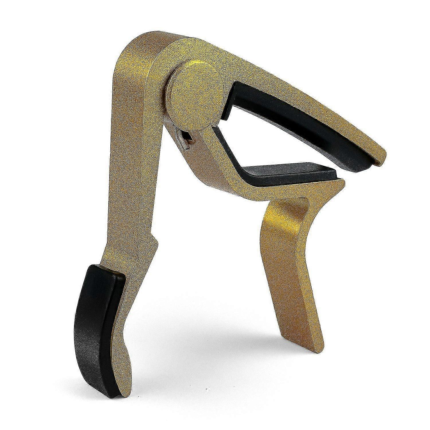 Quick Release Guitar Capo, Para Guitarra Elétrica (capo-dourado)