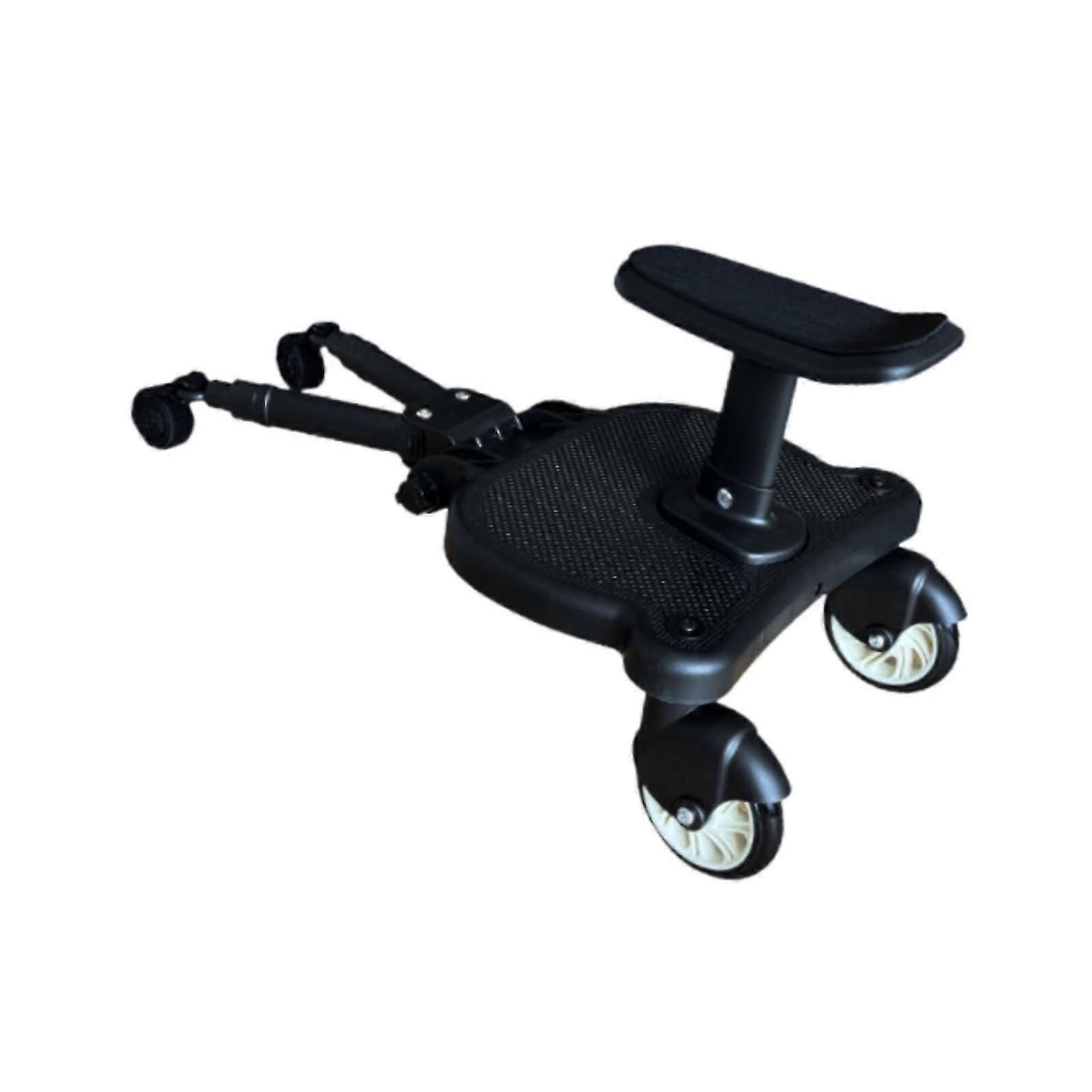 Glider Board Travel Comfortable Stroller Attachment Standing Plate with Seat