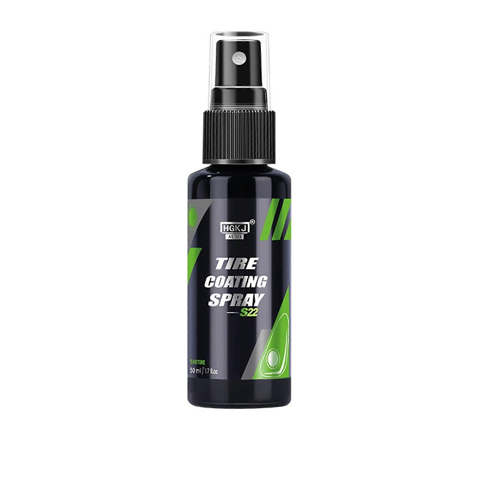 Tire Coating Spray,Car Tire Coating Polish,Automobile Tire Curing Spray Quick Dry Release