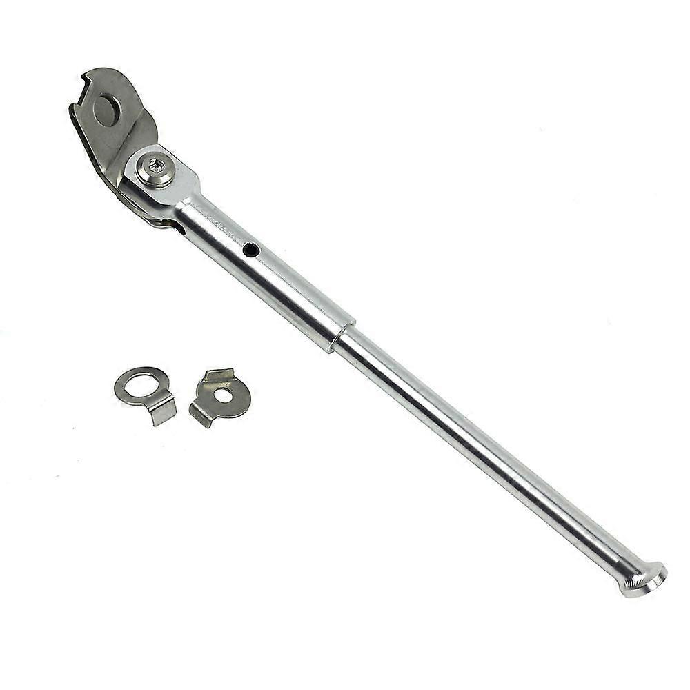 Alloy Bicycle Stand for 16'349 Brompton - Three-Fold KICK STANDAARD, Silver, Compatible with 3IXTY Model