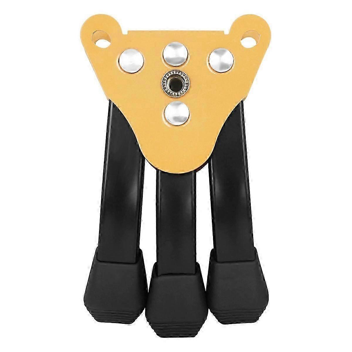 Flute Clarinet Stand Foldable and Removable Bold Yellow Base