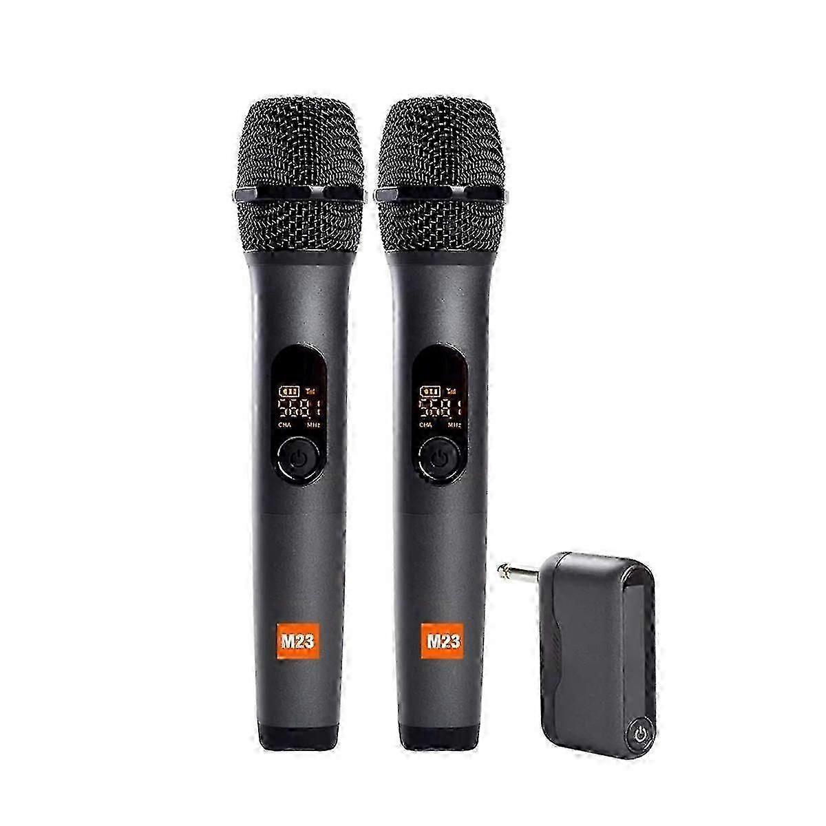 New Universal Microphone Home USB Wireless Microphone Live Broadcast Radio Digital Display Microphone
