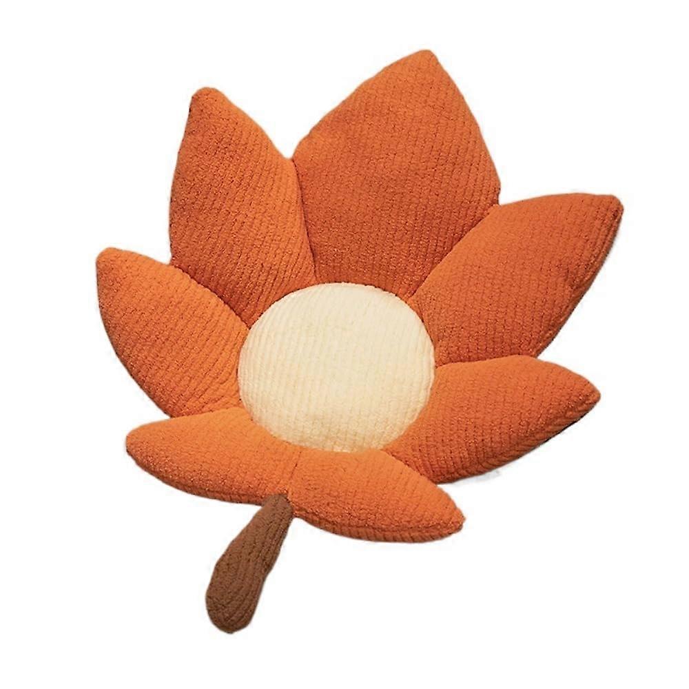 Cat Mat Maple Leaf Plush Cat And Dog Cushion Red Leaf Mat For Sofa And Living Room Bay Window Decorative Pet Supplies