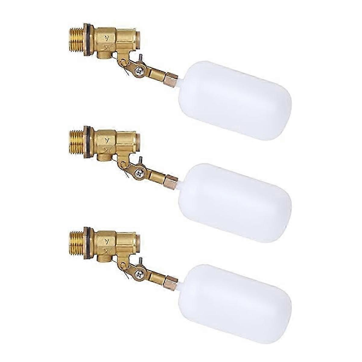 1/2 Inch Float Valve, Water Float Valve for Pond Float Valve Shutoff Auto Fill, for Livestock Tanks