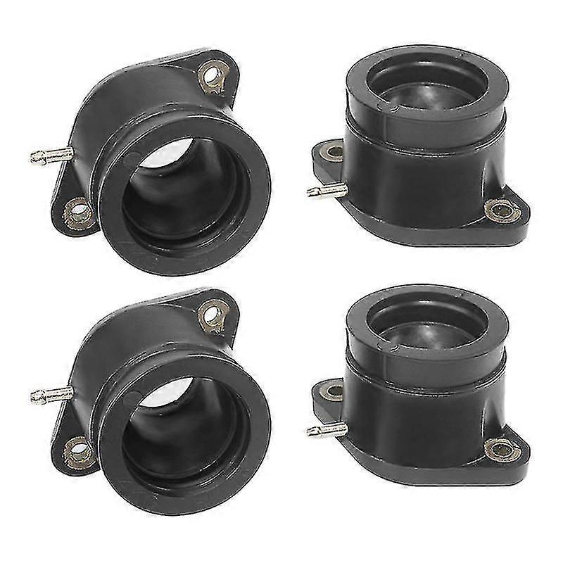 4 pcs Motorcycle Carburetor Intake Manifold Pipe Interface Adapter for Yamaha XJR1200 XJR 1200 SP XJR1300 XJR 1300 SP 1994-2005